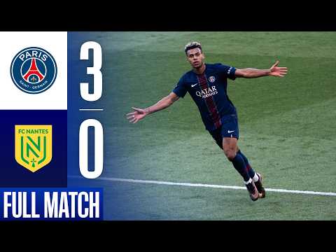 Big home win ❤️💙 – The full match of PSG 🆚 FC Nantes