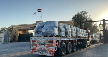 الهلال الأحمر المصرى يطلق قافلة «زاد العزة» 228 محملة بالمساعدات إلى غزة