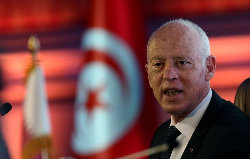 اعتقال إعلامي تقدم بشكوى ضد الرئيس التونسي