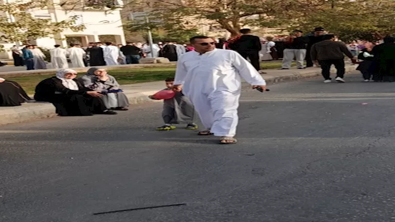 احتفالات عيد الفطر بحدائق وساحات المنيا