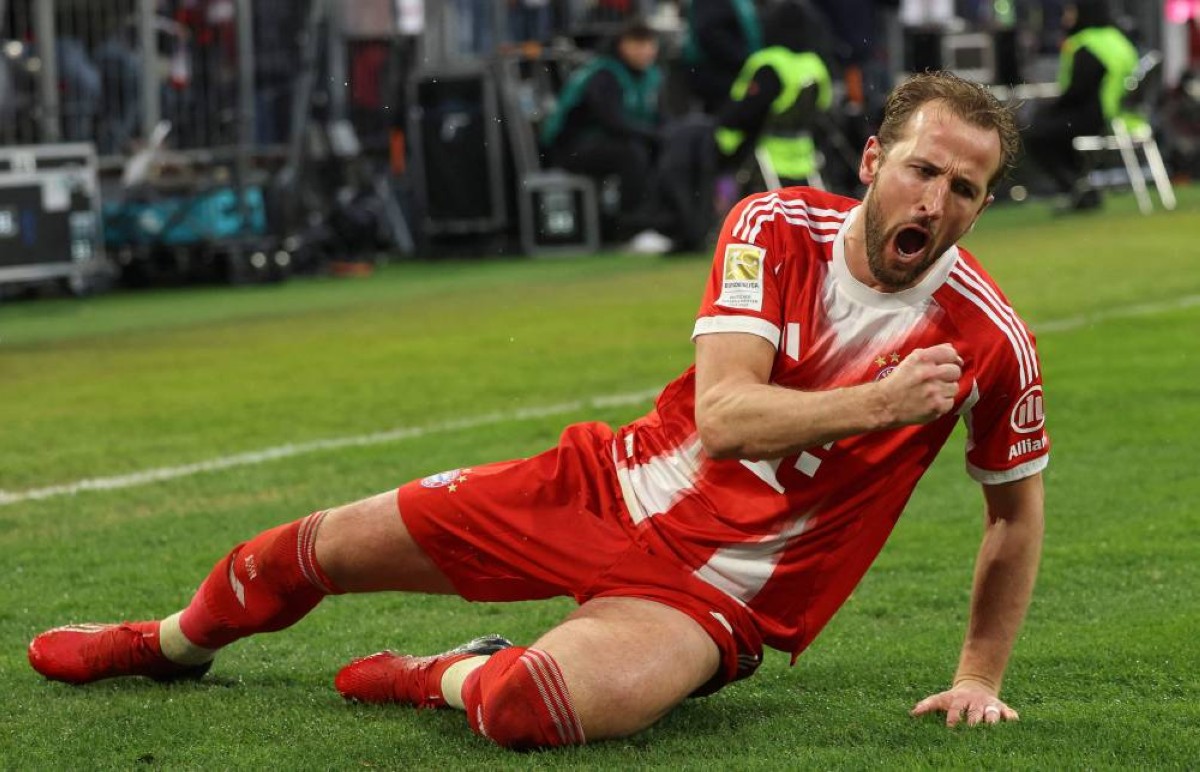 كين يقترب من تحطيم رقم ليفاندوفسكي القياسي