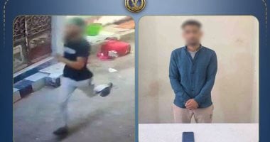 ضبط المتهم بسرقة هاتف سيدة بأسلوب الخطف فى البحيرة