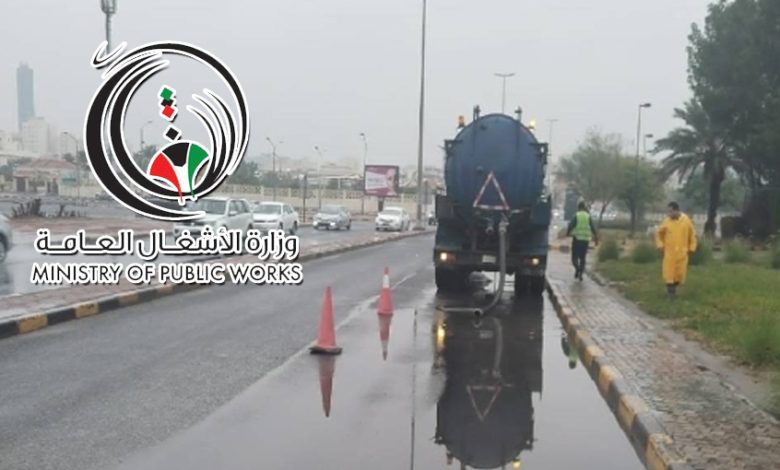 «الأشغال»: تواجد فرق الطوارئ في المواقع الحرجة على مدار الساعة