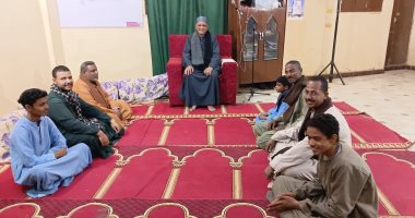 أجواء روحانية بساحة الشيخ علي جمعة بأسوان