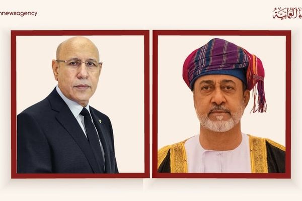 جلالة السُّلطان يبعثُ رسالةً خطيّةً إلى الرئيس الموريتاني