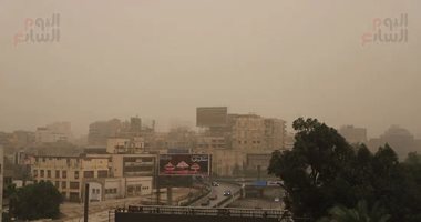 احذروا.. رمال وعاصفة ترابية على القاهرة الكبري والوجه البحري