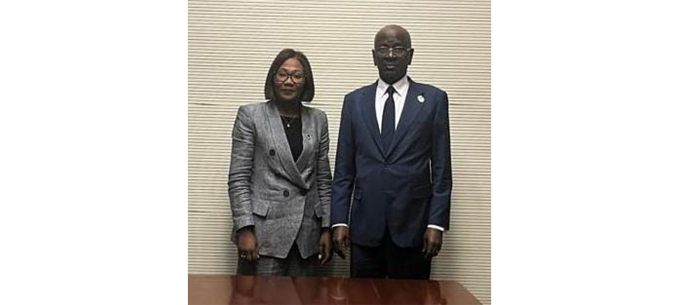 وزير الشؤون الخارجية يلتقي وزيرة الشؤون الخارجية بجمهورية إفريقيا الوسطى