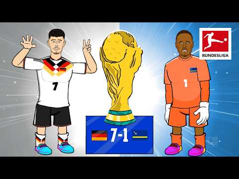 Goals GALORE 🔥 I Germany 7-1 Curaçao I Powered by 442oons