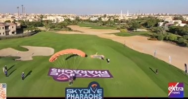 شوف مصر من فوق.. مغامرة SKYDIVE PHARAOHS على قناة إكسترا نيوز