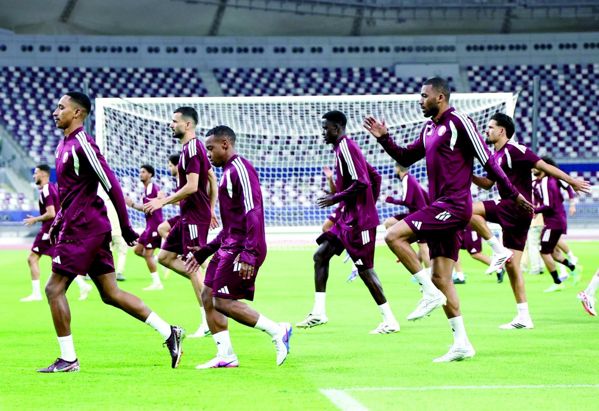 ‫ استعدادًا لأول اختبار ودي غداً قبل المونديال