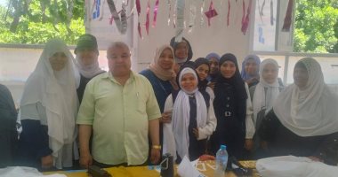 وكيل تعليم الأقصر يتفقد الدراسة داخل مدرسة أمل طه حسين للصم وضعاف السمع