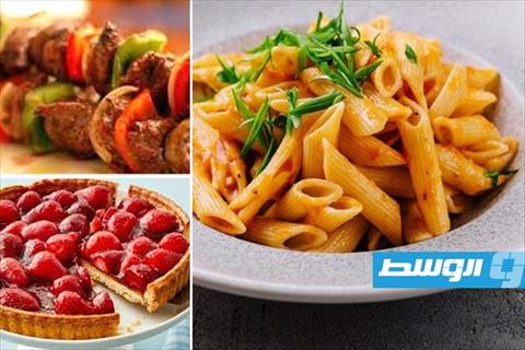 شيش كباب وكعكة الفراولة على مائدة اليوم السابع والعشرين من رمضان