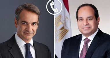 الرئيس السيسى ورئيس وزراء اليونان يبحثان هاتفيًا تطورات الحرب وتعزيز التنسيق.. الرئيس يؤكد رفض مصر القاطع للاعتداءات الإيرانية على الدول العربية ويشدد على ضرورة تنفيذ المرحلة الثانية من اتفاق وقف الحر