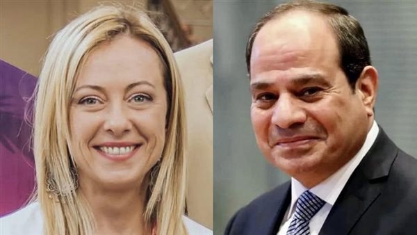 رسائل السيسي لـ رئيسة وزراء إيطاليا: أهمية صون السلم والاستقرار الإقليميين..دعم مصر الكامل لأمن واستقرار الدول العربية ورفضها القاطع وادانتها لأي انتهاك لسيادتها أو المساس بمقدرات شعوبها