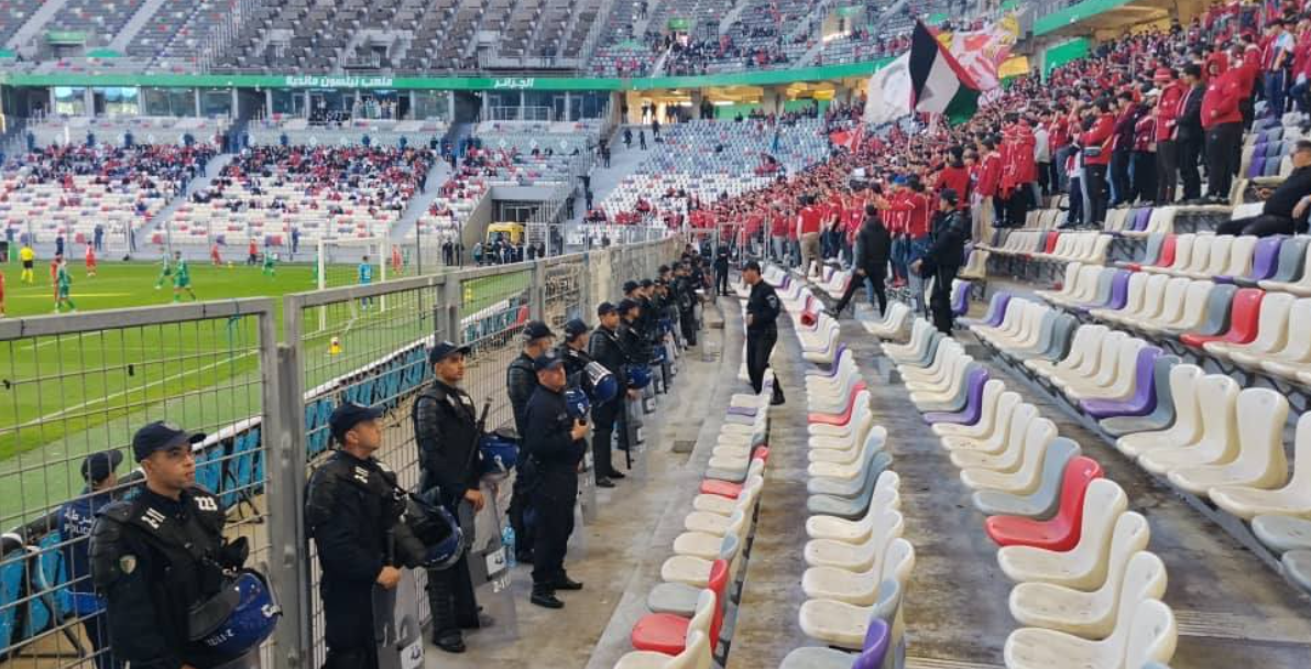 الإعلان عن الإجراءات المتخذة لتأمين مباراة شباب بلوزداد والزمالك المصري