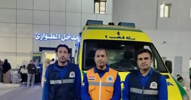 مسعفان ينقذان مسن توقف قلبه داخل منزله بطنطا