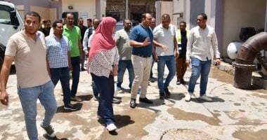 رئيس مياه الجيزة يتفقد عددا من مواقع العمل والخدمات بالصف وأطفيح