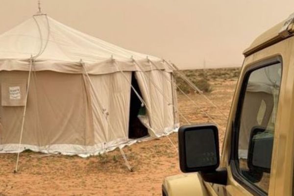 ضبط مواطن لارتكابه مخالفة التخييم في محمية الملك عبدالعزيز الملكية