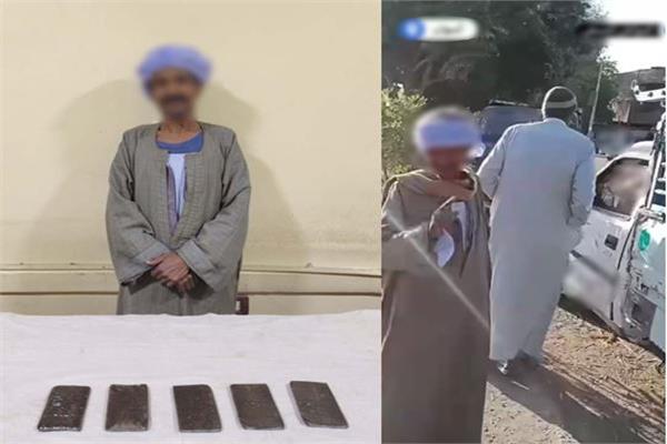فيديو يفضح تاجر مخدرات بأسوان