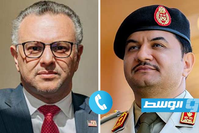 صدام حفتر يبحث مع بولس مسعد أهمية توحيد المؤسسات ودعم مسار المصالحة