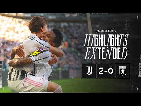 EXTENDED HIGHLIGHTS | Juventus 2-0 Genoa