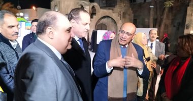 رئيس قصور الثقافة وأمين الأعلى للثقافة يفتتحان ليالى رمضان بالحديقة الثقافية