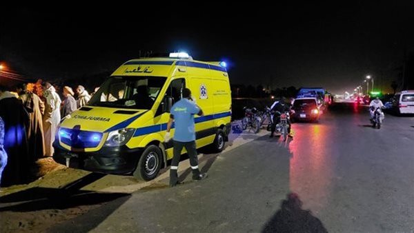 يوم حزين بمنية النصر، الصور الأولى لشهداء لقمة العيش ضحايا حادث طريق توشكى