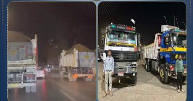 سباق الموت على السريع.. الأمن يضبط سائقي "نقل" استعرضا السير برعونة