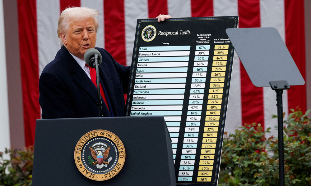 ترامب يعلن عن تعرفة جمركية شاملة جديدة بنسبة 10%