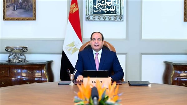 السيسي يهنئ منتخب مصر لتحقيق أول انتصار في كأس العالم