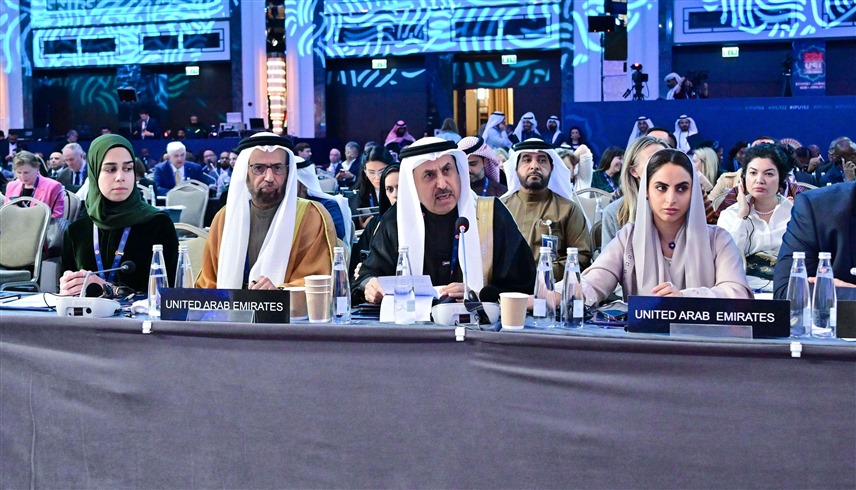 صقر غباش أمام الاتحاد البرلماني الدولي: الإشكال مع إيران يبدأ من دستورها