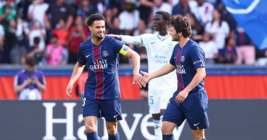 2 يحسم موقعة بى إس جى ضد لوريان فى الدورى الفرنسى