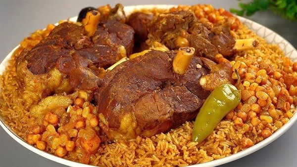 طريقة عمل الكبسة السعودي باللحمة للإفطار في رمضان