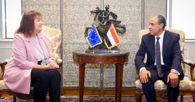 وزير الخارجية يجري مشاورات سياسية مع المفوضة الأوروبية لشؤون المتوسط