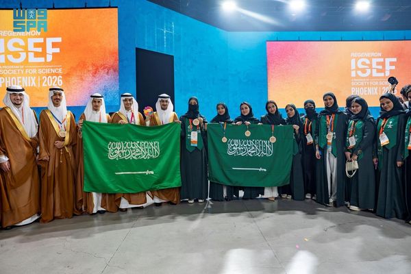 المملكة تحصد المركز الأول عالمياً في الأحياء الحسابية بـ «آيسف 2026»