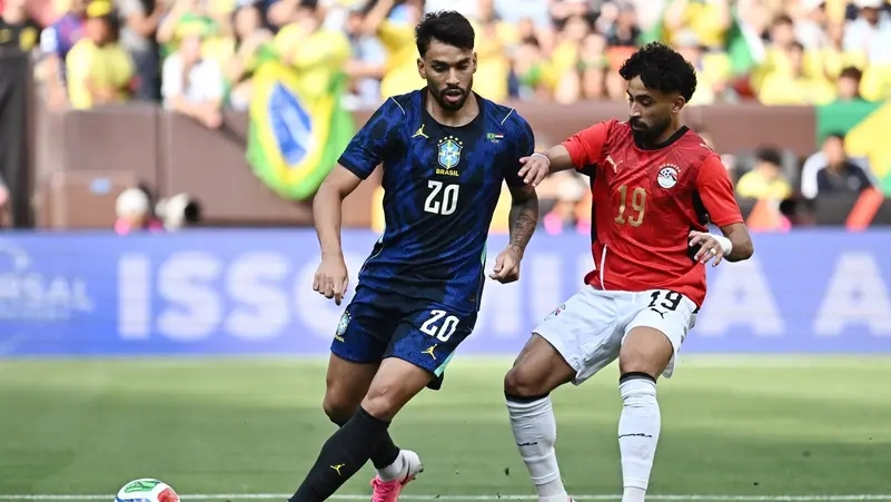 البرازيل تختتم تحضيراتها المونديالية بالفوز على مصر