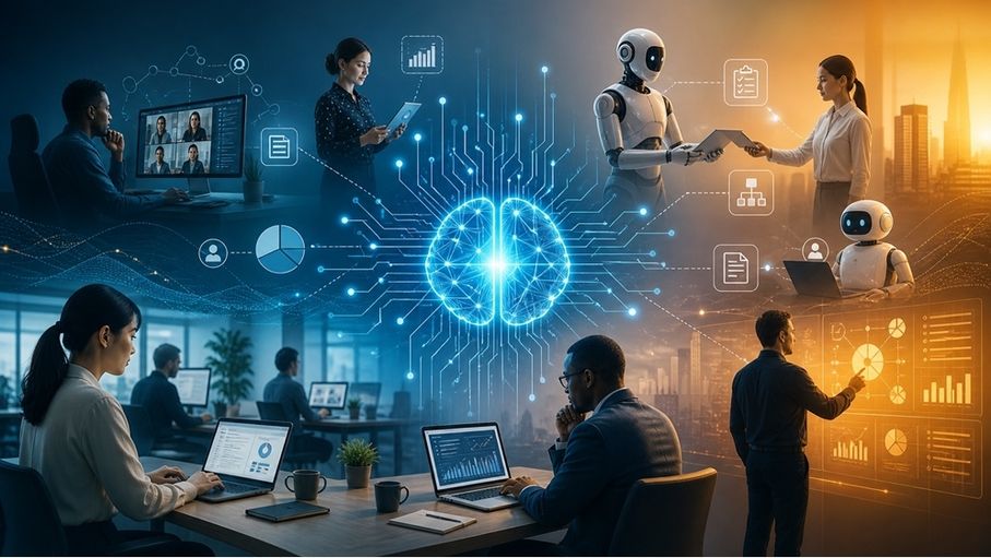 تقرير مايكروسوفت: الموظفون يتقدمون في AI والشركات تتأخر