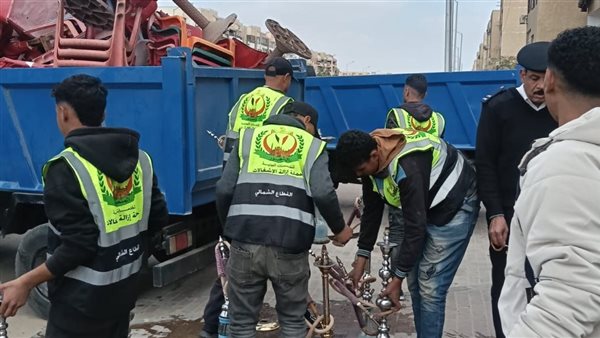 حملات مكثفة في مدينة 6 أكتوبر.. إعادة غلق الوحدات المخالفة بالحي العاشر