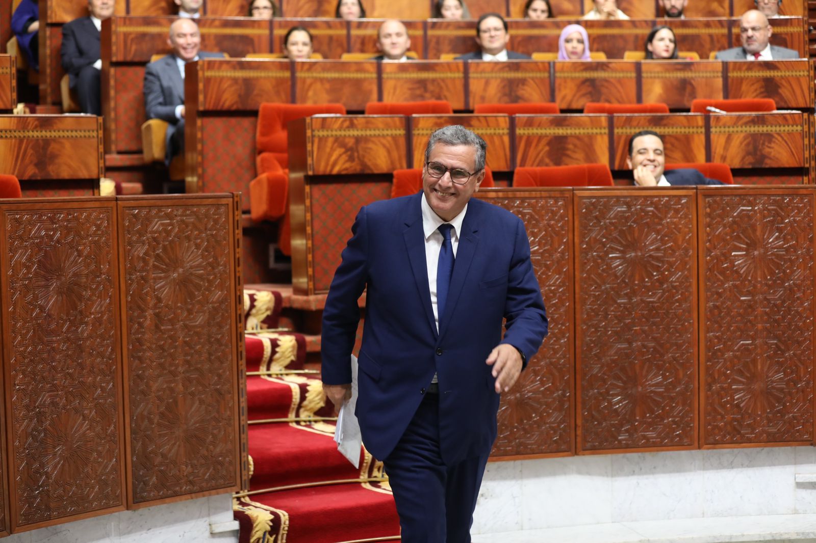 في جلسة مشتركة.. أخنوش في البرلمان لعرض حصيلة حكومته