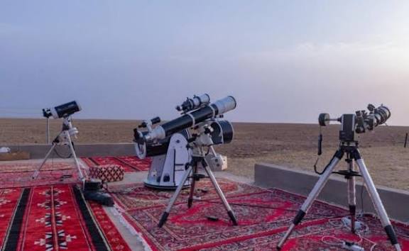 سدير و #تمير.. مرصدان تاريخيان يستقطبان اهتمام المسلمين لتحري هلال #رمضان