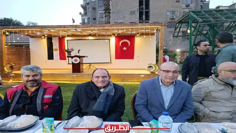 سفارة تركيا بالقاهرة تنظم حفل إفطار لدعم عائلات غزة بحضور الشيخ نعينع