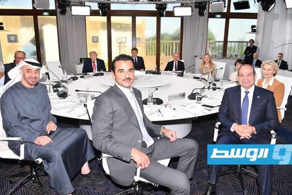 قمة «مجموعة السبع» بفرنسا: السيسي يطالب بإيجاد تسوية شاملة للأزمات الجيوسياسية في الشرق الأوسط