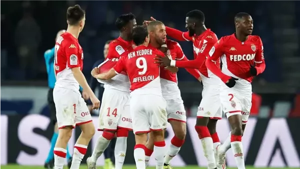 الدوري الفرنسي، موناكو يتقدم على نانت 3-1 في الشوط الأول