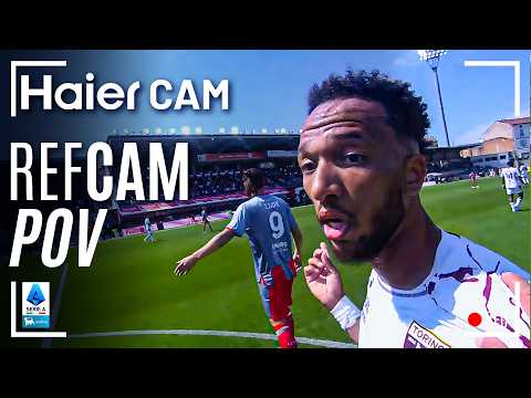 HAIER CAM | REF CAM POV: You Are The Referee in Cremonese-Torino