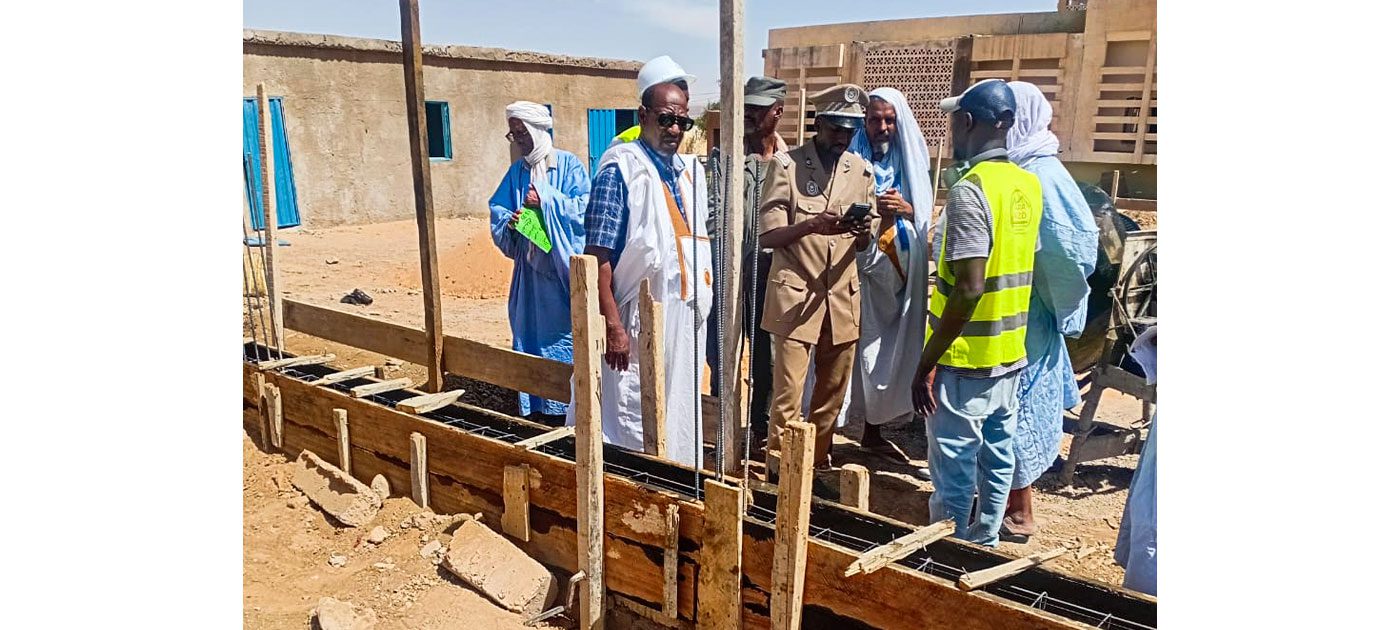 حاكم مقاطعة المجرية يعاين الأشغال الجارية في مرافق خدمية ببلدية السدود