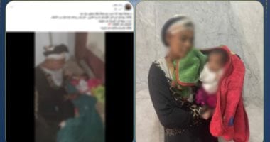 الرضيعة وسيلة للتسول.. سقوط سيدة استغلت طفلتها حديثة الولادة لجمع الأموال