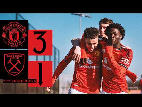 U18 Premier League Cup Finalists! | Man Utd v West Ham