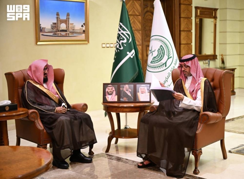 محافظ جدة يستقبل رئيس هيئة الأمر بالمعروف والنهي عن المنكر بالمحافظة