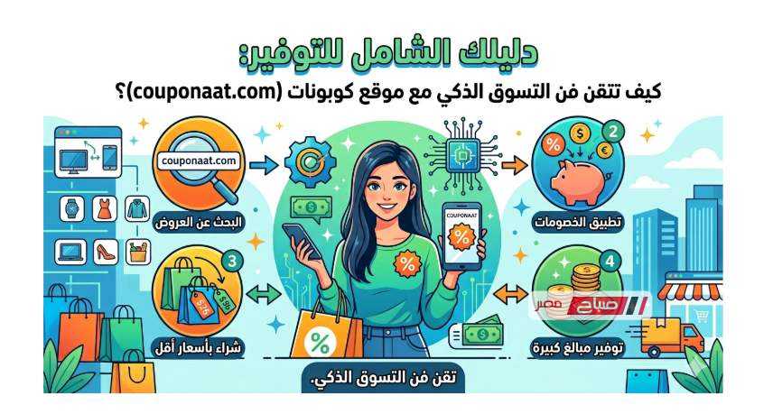 دليل التوفير الشامل: كيف تتقن فن التسوق الذكي مع موقع كوبونات (couponaat.com)؟