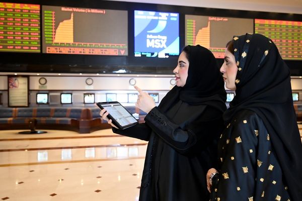 مؤشر بورصة مسقط يغلق مرتفعًا بنسبة 0.16 بالمائة